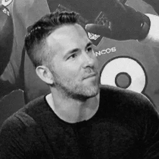 🎬 Ryan Reynolds acteur, célébrité, Ryan Reynolds, portrait telegram sticker