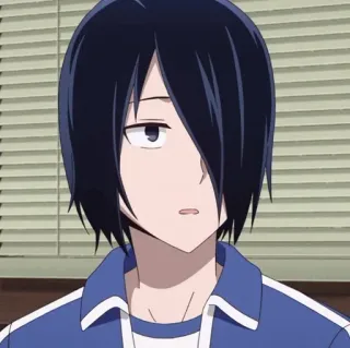 ⬛️ Yu Ishigami Kaguya-sama: Love Is War Аниме, Персонаж, Исигами, Кагуя-сама whatsapp sticker