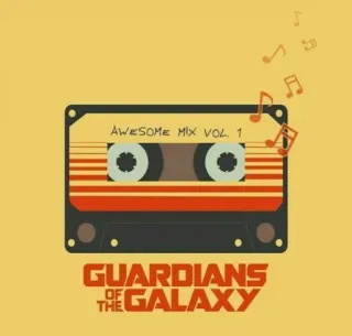 🎵 Guardians of the Galaxy AWESOME MIX VOL. 1
GUARDIANS
THE
GALAXY cassette audio, film, musique, rétro, Les Gardiens de la Galaxie, Awesome Mix telegram sticker