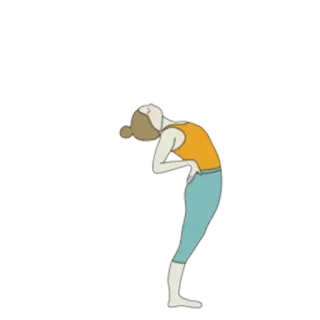 🧘‍♀️ yoga, exercise, pose, woman, backbend whatsapp sticker