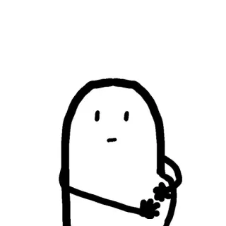 🌱 물방울, 낙서, 단순한, 만화 telegram sticker