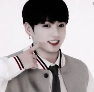 🐰 Jungkook Jungkook, BTS, K-Pop, Idolo, Cantante whatsapp sticker