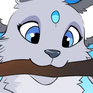 😬 Krystal Star Fox telegram sticker