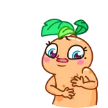 💔 Hoạt hình, Dễ thương, Cây, Nhân vật telegram sticker