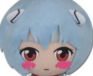 ❤️ Rei Ayanami Neon Genesis Evangelion Anime, Manga, Rei Ayanami, Neon Genesis Evangelion, Peluche, Chibi, Mignon telegram sticker