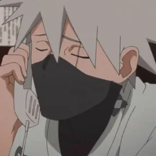 🗡️ Kakashi Hatake Naruto anime, naruto, kakashi, hatake, ninja telegram sticker