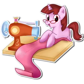 Pony telegram stickers