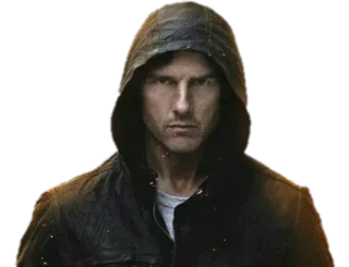 🙎 Tom Cruise นักแสดง, ภาพยนตร์, เสื้อฮู้ด, เคร่งขรึม, ผู้ชาย telegram sticker