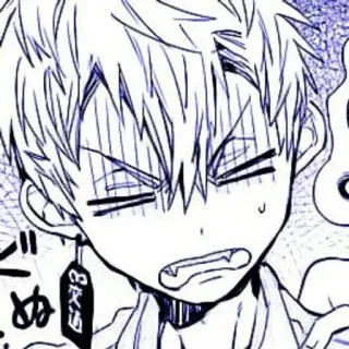 🫐 ベろめ Anime, Manga, Personaggio, Illustrazione telegram sticker
