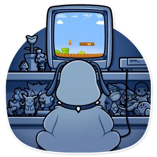 Duck Hunt telegram stickers