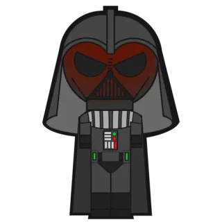 😡 Darth Vader Star Wars Darth Vader, Gwiezdne Wojny, Sci-fi, Film, Złoczyńca, Postać telegram sticker
