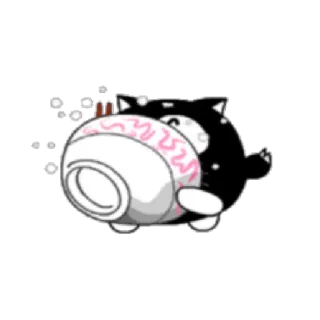 🍲 perro, dibujo animado, animal, pegatina telegram sticker