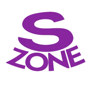 🍆 S ZONE Buchstabe S, Zone, Lila, Text telegram sticker