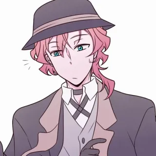 😐 Chuuya Nakahara Bungou Stray Dogs Anime, Manga, Personnage, Chuuya Nakahara, Bungou Stray Dogs telegram sticker