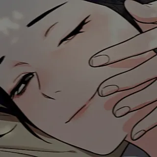 🥴 Mangá, Anime, Desenho animado, Personagem, Rosto, Close-up telegram sticker
