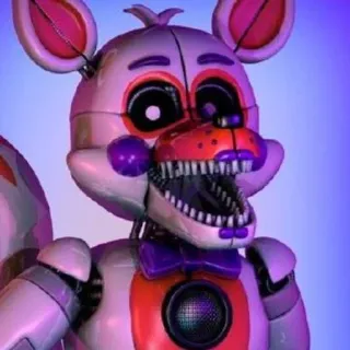 🌟 Funtime Foxy Five Nights at Freddy's Animatrónico, FNAF, Robot, Terror, Videojuego telegram sticker
