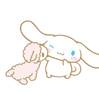 😚 Cinnamoroll sanrio, cinnamoroll, dog, cute, kawaii telegram sticker