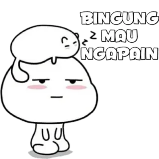 🍡 BINGUNG
MAU
NGAPAIN chat, mignon, perplexe, pensif, endormi telegram sticker