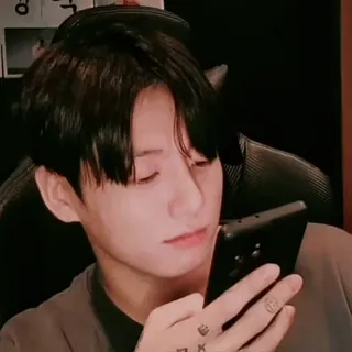 😕 Jungkook kpop, bts, idol, jungkook, sänger whatsapp sticker