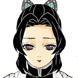 🦋 Shinobu Kocho Demon Slayer Аниме, Клинок, рассекающий демонов, Шинобу, Кочо, Манга, Персонаж whatsapp sticker