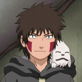 🌌 Kiba Inuzuka Naruto anime, manga, kiba inuzuka, naruto, dog, cartoon, character telegram sticker