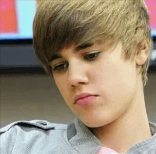 🙁 Justin Bieber ジャスティン・ビーバー, 歌手, ポップスター, ティーンアイドル, セレブ, ポートレート telegram sticker