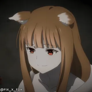 😏 Holo Spice and Wolf @FIX_X_FOX whatsapp sticker