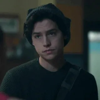 ➖ Jughead Jones Riverdale jughead, jones, riverdale, cole sprouse, série ado, série tv telegram sticker