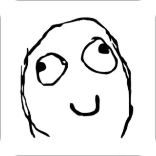 👍 Me Gusta Rage Comics telegram sticker