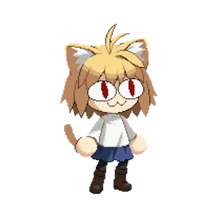 😺 动漫, 猫, 卡通, 可爱 telegram sticker