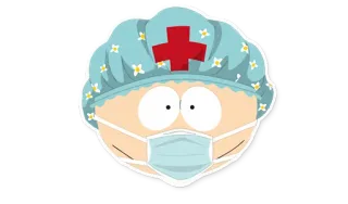 🚑 verpleegkundige, dokter, ziekenhuis, medisch, gezondheidszorg, covid, coronavirus, mondkapje telegram sticker