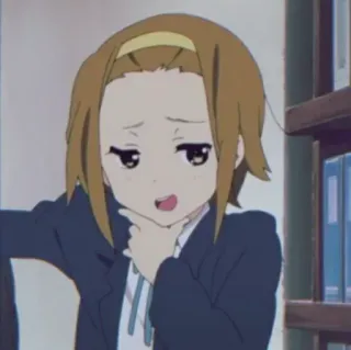 🤔 anime, girl, cute, school uniform telegram sticker