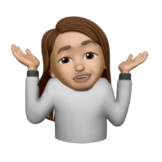 🤷‍♀️ Emoji, Encolhendo os ombros, Confuso/a, Mulher, Feminino telegram sticker
