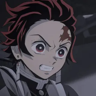 🤬 Tanjiro Kamado Demon Slayer anime, demon slayer, tanjiro, character, angry whatsapp sticker