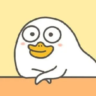 💨 bebek, kartun, binatang, imut telegram sticker