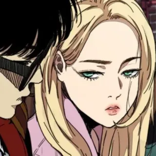 🕸 Wind Breaker, Anime, Dibujos animados, Pelo rubio, Mujer, Manga telegram sticker