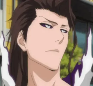 😒 Sosuke Aizen Bleach anime, manga, captain, villain telegram sticker