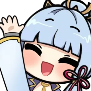 👋 Anime, Desenho animado, Feliz, Fofo telegram sticker