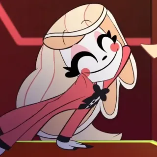 🌟 Charlie Morningstar Hazbin Hotel 만화, 악마, 찰리, 호텔, 애니메이션 telegram sticker