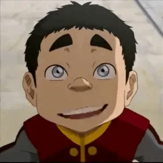 😀 Meelo The Legend of Korra cartoon, animated, avatar, meelo, legend of korra, character telegram sticker