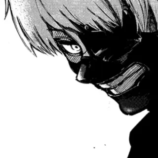 🖤 Ken Kaneki Tokyo Ghoul Anime, Manga, Tokyo Ghoul, Ken Kaneki, Ghoul, Masque telegram sticker