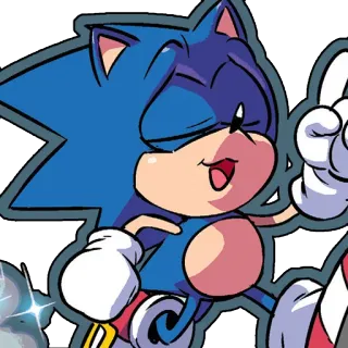SANIC telegram stickers