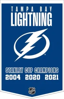 ⚡️ TAMPA BAY
LIGHTNING
STANLEY CUP CHAMPIONS
2004 2020 2021 Tampa Bay Lightning, Hockey, Coupe Stanley, Champions, Sports whatsapp sticker