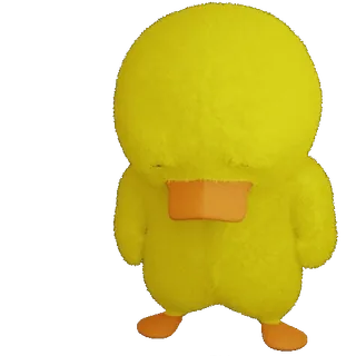 💔 duck, animal, cute, yellow telegram sticker