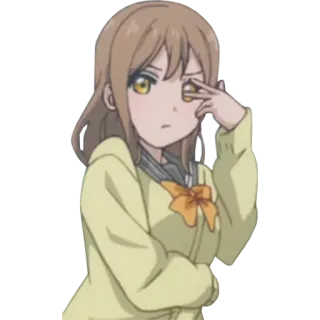 😎 anime, girl, character, cartoon, expression, pose telegram sticker