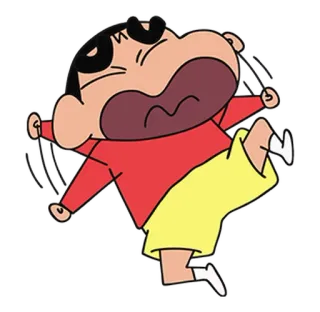 😖 Shin-chan Nohara Crayon Shin-chan anime, cartoon, child, funny, shin-chan telegram sticker