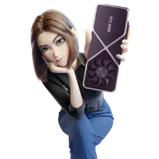 🔥 RTX 3090 RTX 3090, GPU, Computer, Tecnologia, Scheda grafica telegram sticker