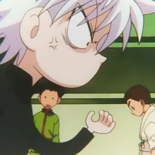 🧊 Killua Hunter x Hunter killua, anime, hunter x hunter, desenho animado, bravo, gon telegram sticker