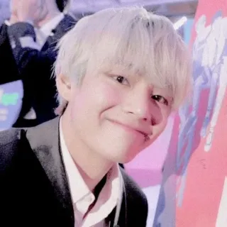 🐙 V V, BTS, K-pop, Idol, Piosenkarz, Gwiazda, Muzyka telegram sticker