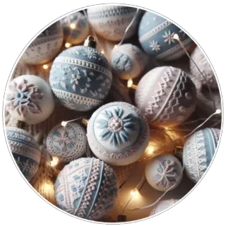 Зима ❄️ by @macvibe whatsapp stickers